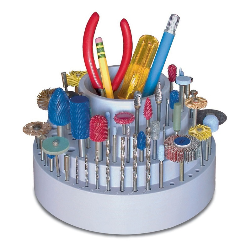 Bur Holder, Rotary, for 13 1/4, 92 1/8 Shank Burs and a 3 deep x 2-3/4 dia. Cup