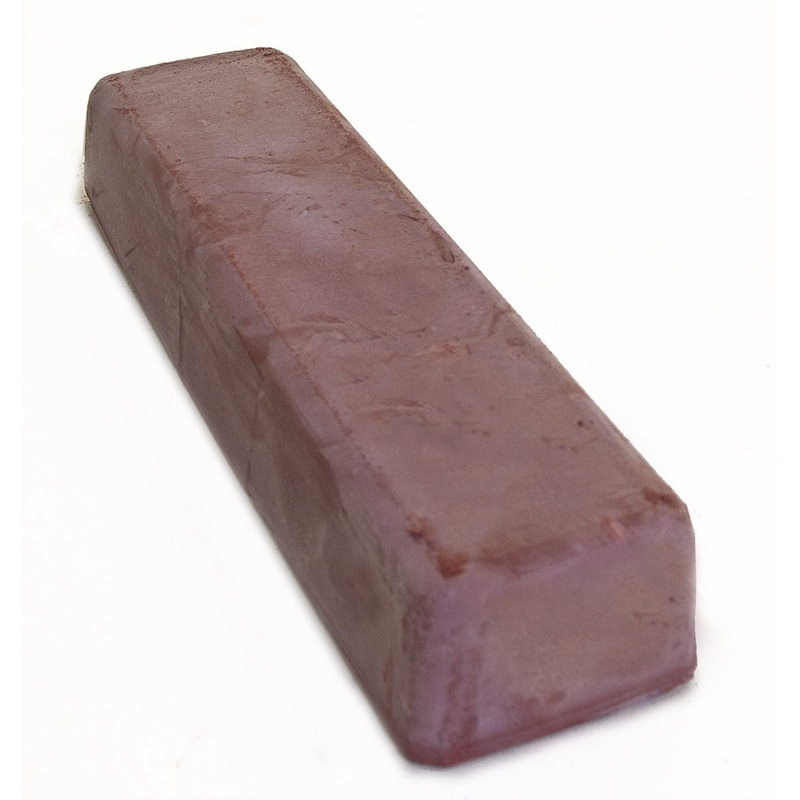 Red Rouge Compound, Red, 17oz. Bar 6-1/2 long x 1-3/4 wide x 1-1/4 height