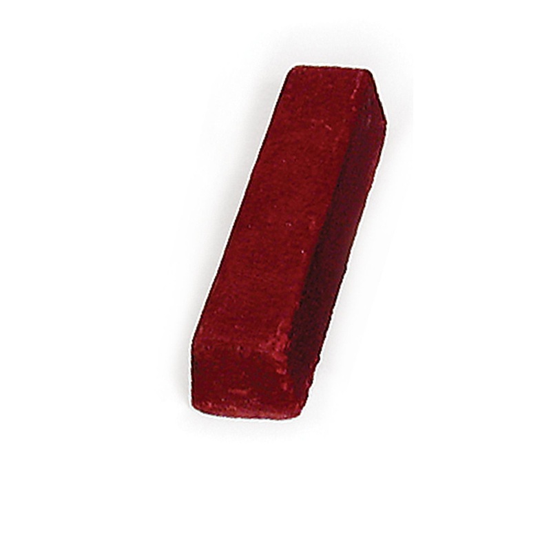 Red Rouge Compound, Red, 5.75 oz. Bar 4-3/4 long x 1 wide x 1 height