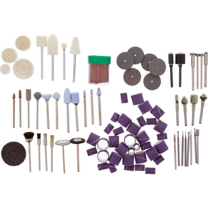 Accessory Kit, Assorted Accessories, 3/32 & 1/8 Shanks