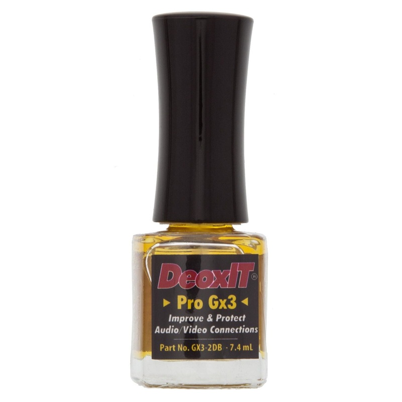 DeoxIT Gold Gx3 Brush Applicator, 100% solution, 7.4 mL