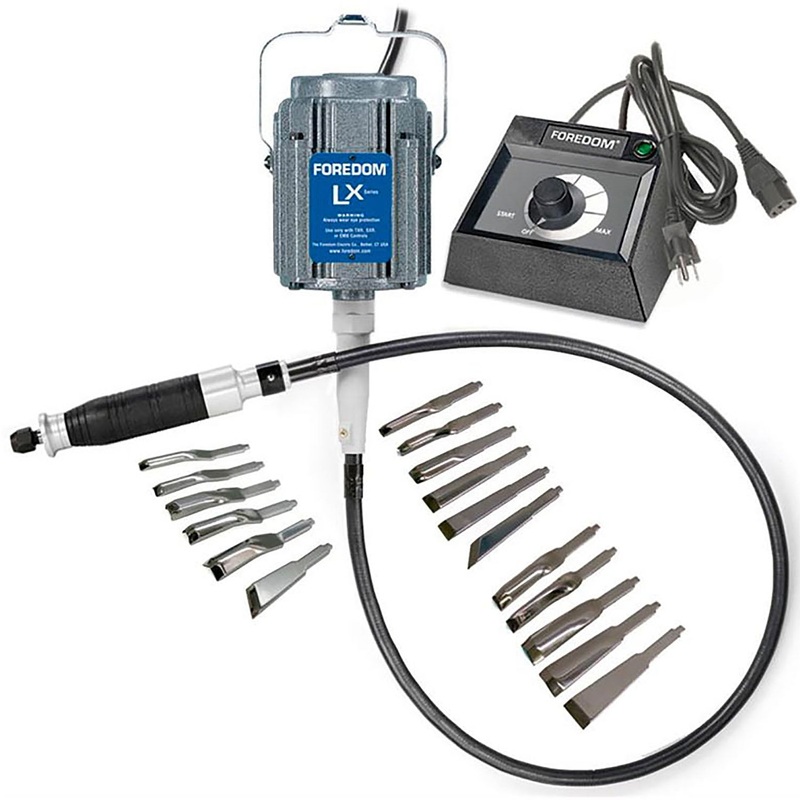 Foredom K.2252 Chisel Carving Kit, 115v