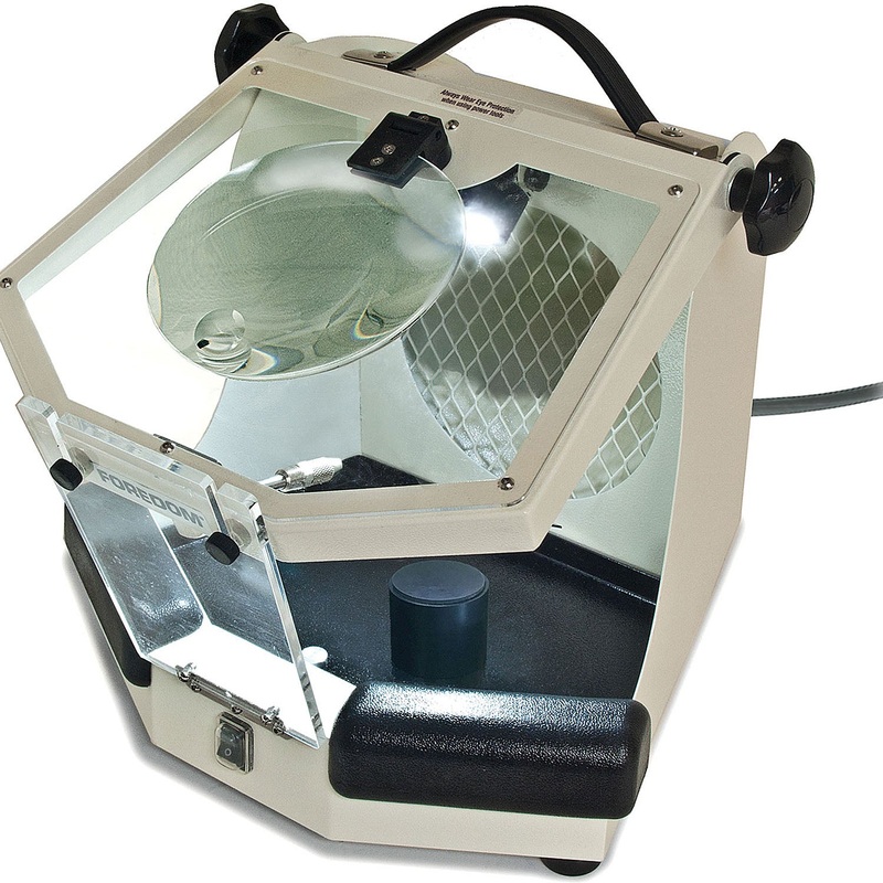 Work Chamber, Lighted, Universal Voltage