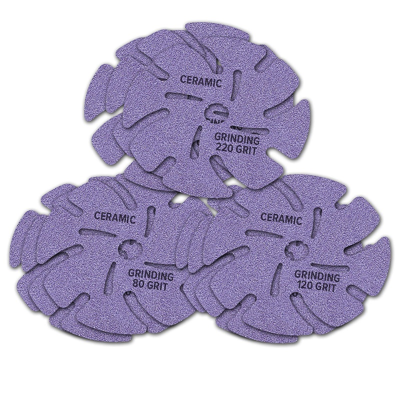 3M 4 Ceramic 9 Pc Kit 80,120,220 3each