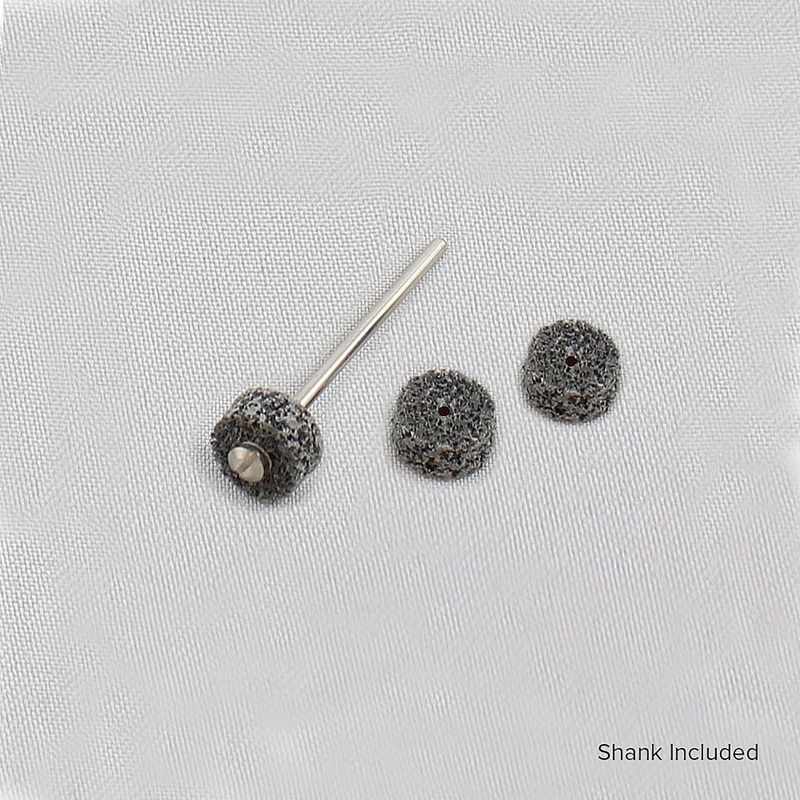 Mini Scratch-eraser Drums (3-pack) Includes 1 Mandrel Mounted 3/32