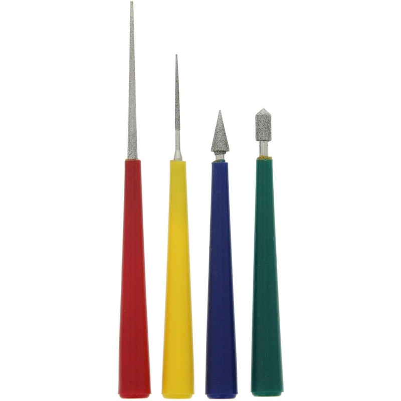 Bead Reamer - Diamond, 4 Pc