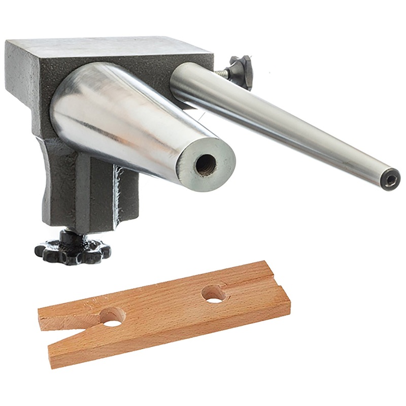 Clamp-On Bench Anvil Set Pin/Ring Mandrel/Round Bracelet Mandrel