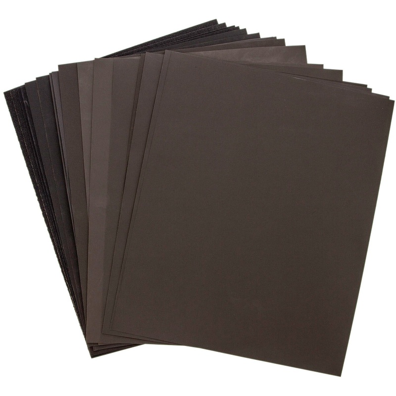 Del Rey Brown Wet/Dry Silicon Carbide Abrasive Papers