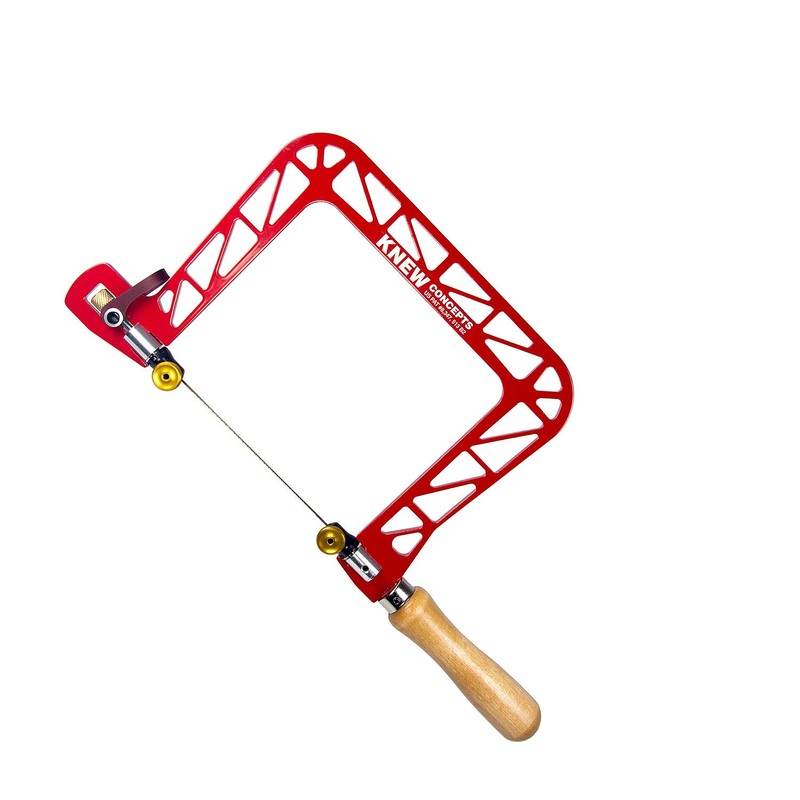 Knew Concepts 5 Mk.IV Heavy Duty Fret Saw With Lever Tension And Swivel Blade Clamps