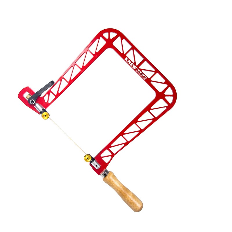 Knew Concepts 8 Mk.IV Heavy Duty Fret Saw With Lever Tension And Swivel Blade Clamps