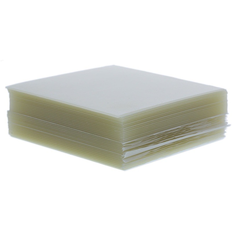 Sheet Wax, Translucent, 4 x 4, 18 Gauge, 32pc
