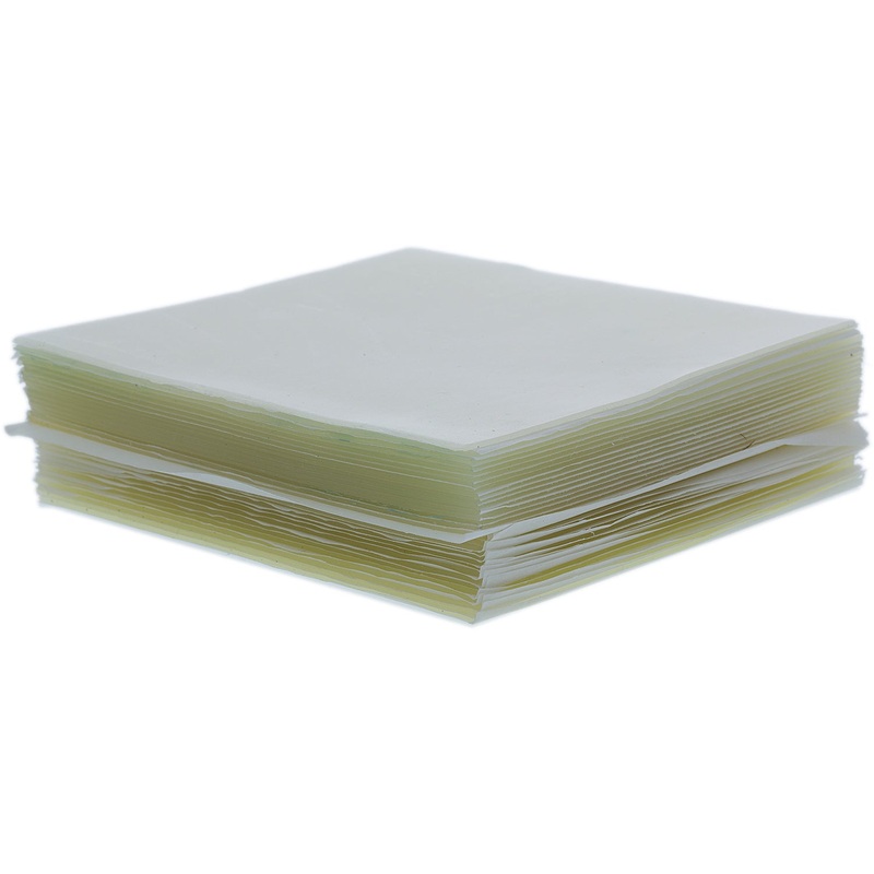 Sheet Wax, Translucent, 4 x 4, 20 Gauge, 32pk