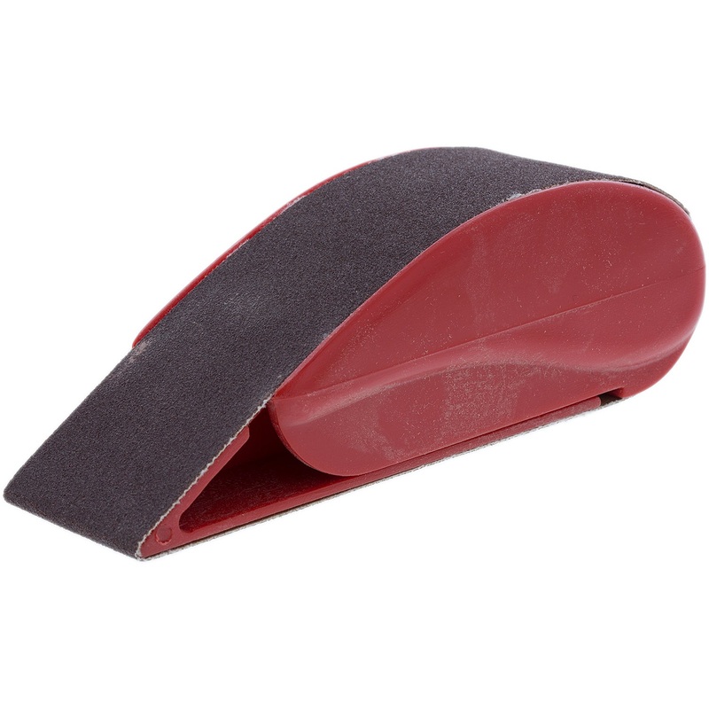 Spring Loaded Finger Sander 1-1/2 Wide with 320 Grit Band