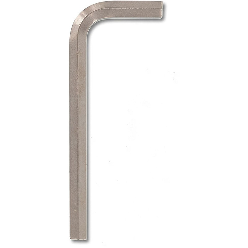 .028 BriteGuard Plated Hex L-wrench - Short (1pc Bulk)