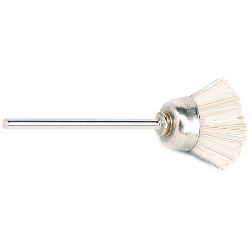 ORO - Cup Brush, Horse Hair, 12 mm dia.,9.5mm l, 2.35mm (12 pk)