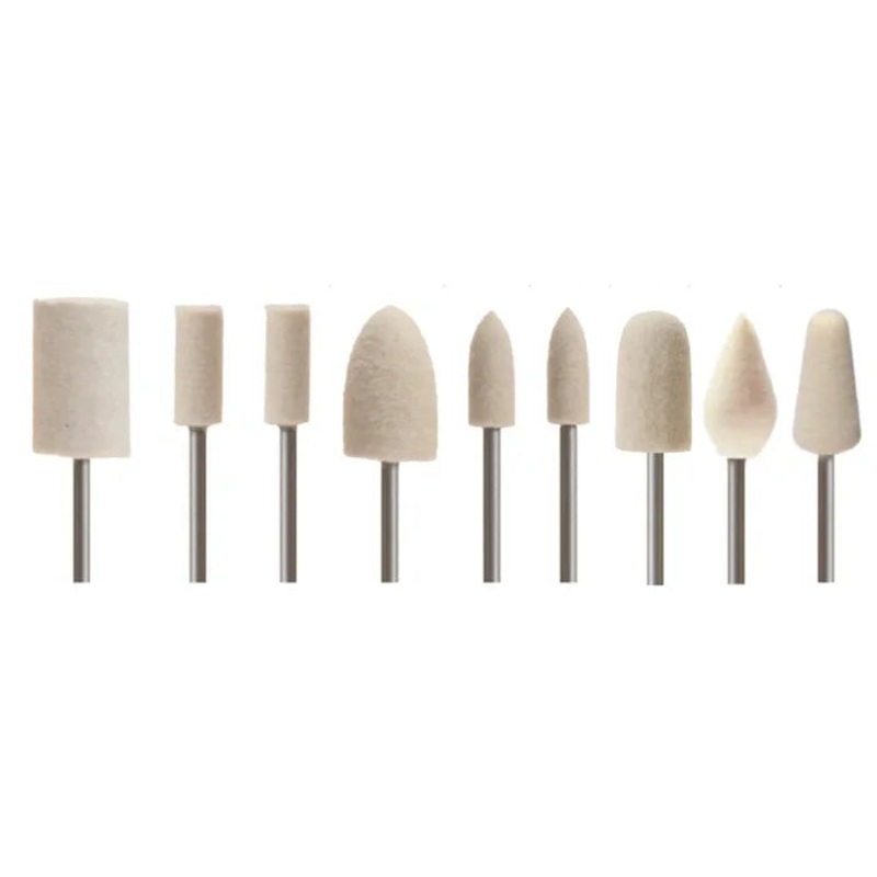 ORO - Mounted Felt Bobs 3/32 (2.35 mm) shank, Medium Density in Multi-Packs, choice of 9 shapes