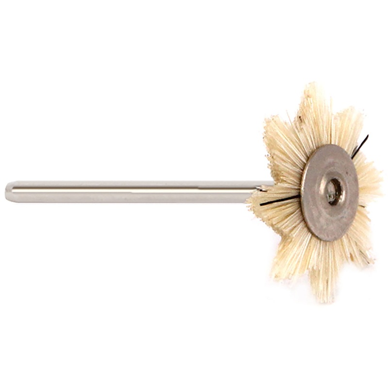 ORO - Mtd Anise Star Brush, White Bristle, 22mm, 2.35mm (12 pk)
