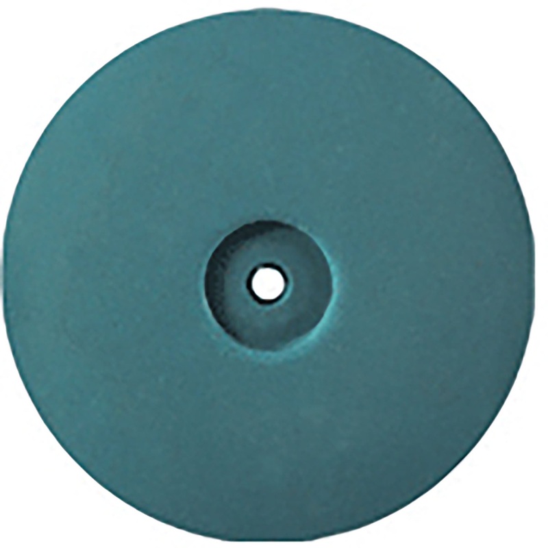 ORO - Silicone Wheel, Blue, XF, 22 dia.x 3.5mm t, 1.6mm AH (50 pk)