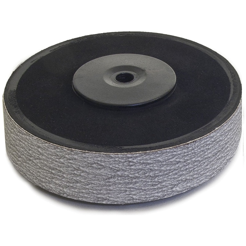 Rubber Foam Wheel Mandrel, 4dia. X 1 wide