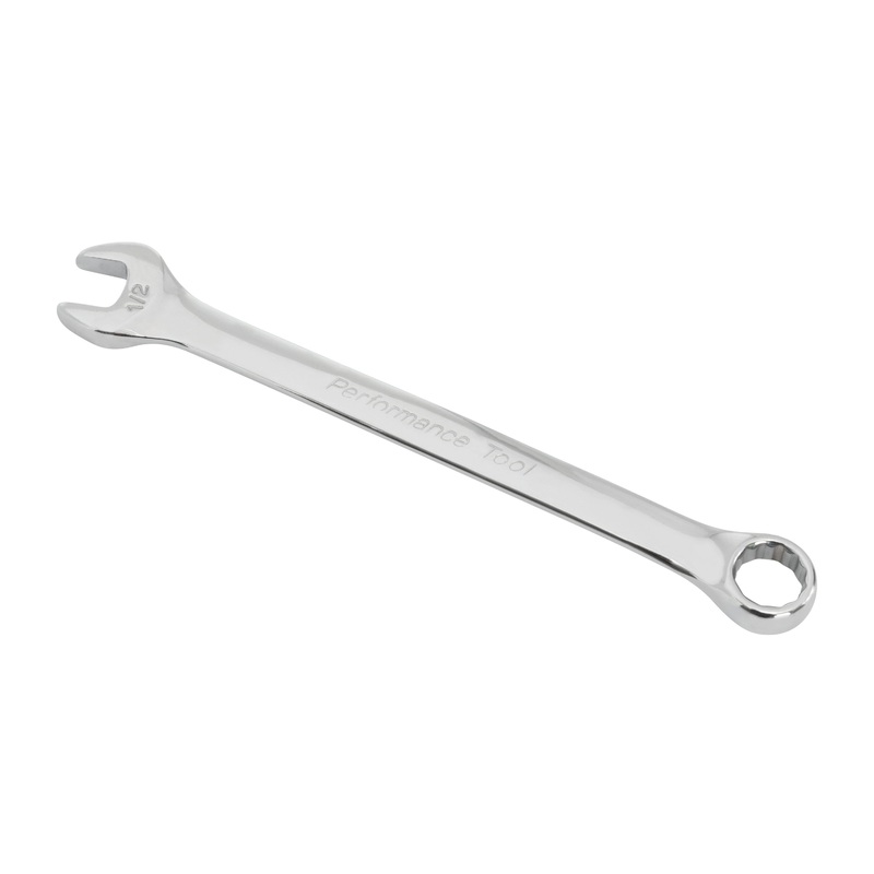 1/2-Inch Combination Wrench with 6-Point Box End
