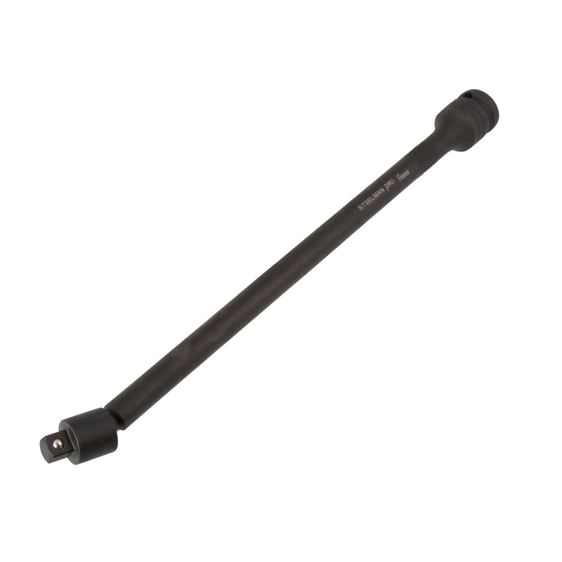1/2-Inch Drive, 3/8-Inch Pinless Swivel Impact Extension, 12-Inch
