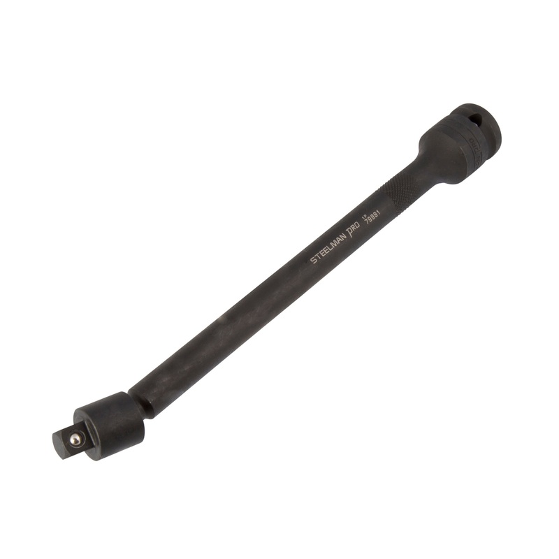 1/2-Inch Drive, 3/8-Inch Pinless Swivel Impact Extension, 9-Inch