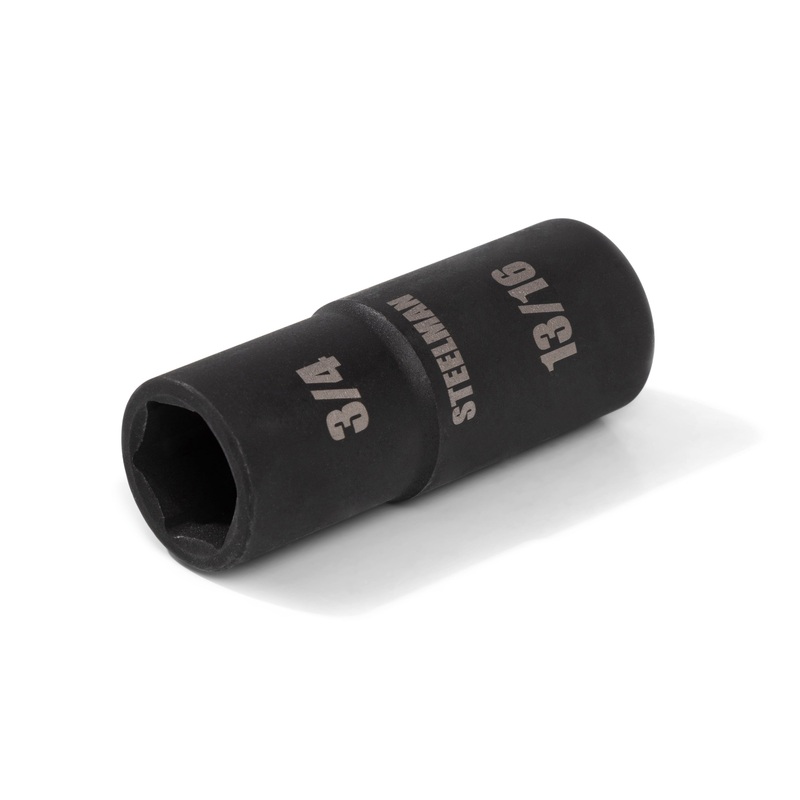 1/2-Inch Drive 6-Point 3/4-Inch x 13/16-Inch Impact Flip Socket