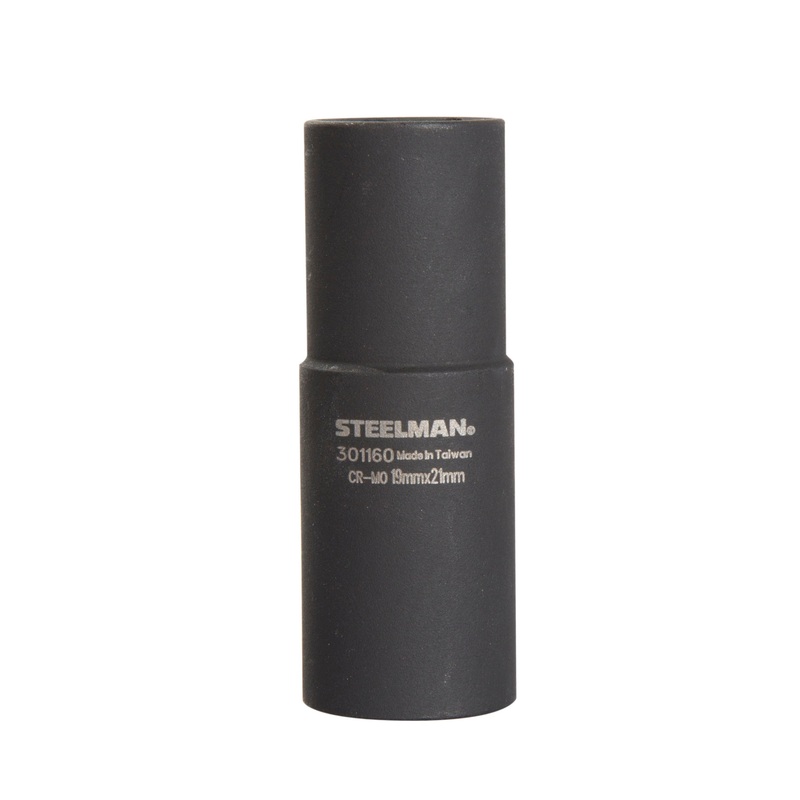 1/2-Inch Drive Impact Flip Socket, 19mm x 21mm