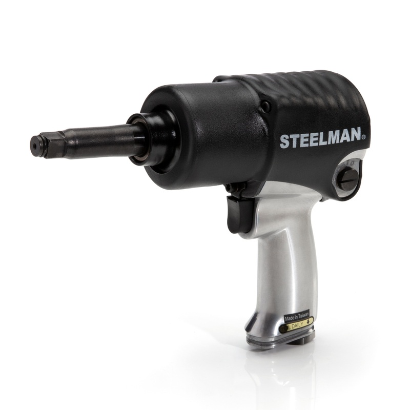 1/2-Inch Drive Heavy-Duty Twin Hammer Impact Wrench with 2-Inch Anvil