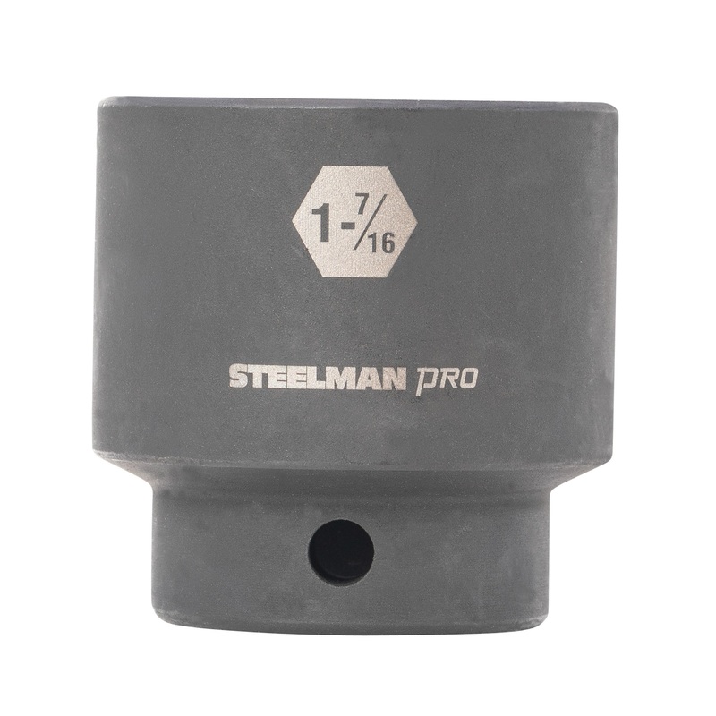 1/2-Inch Drive x 1-7/16-Inch Shallow 6-Point Impact Socket