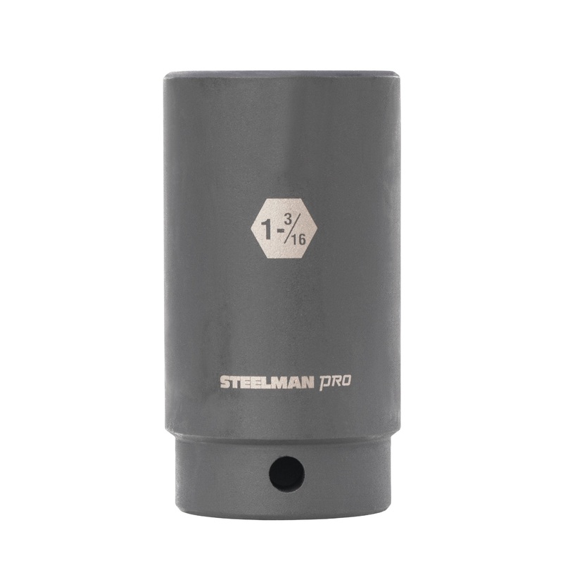1/2-Inch Drive x 3/16-Inch Deep 6-Point Impact Socket