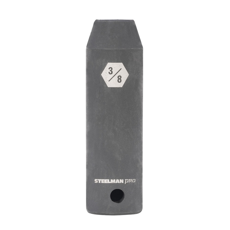 1/2-Inch Drive x 3/8-Inch Deep 6-Point Impact Socket