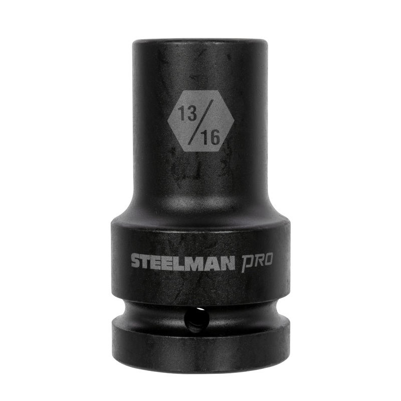 1-Inch Drive x 13/16-Inch 6-Point Deep Impact Socket