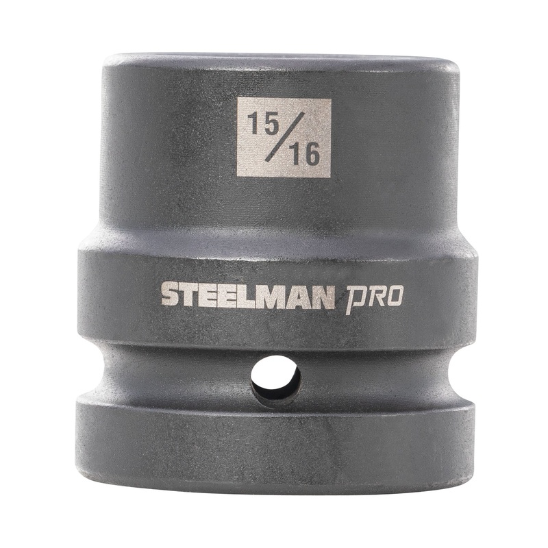 1-Inch Drive x 15/16-Inch 4-Point Square Budd Impact Socket