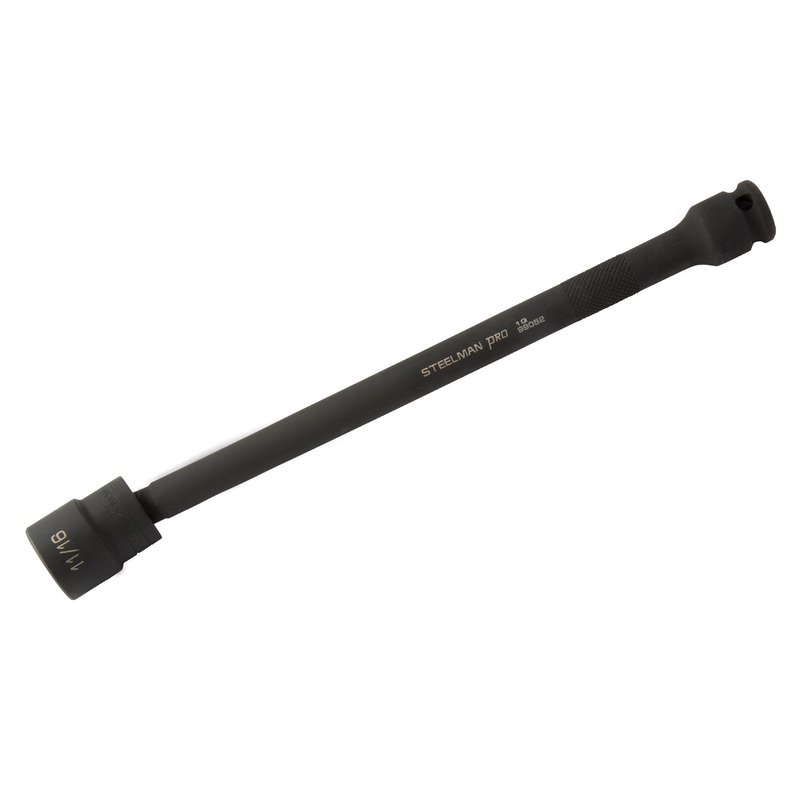 11/16-Inch Swivel Head 3/8-Inch Drive, 9-Inch Extension Impact Socket