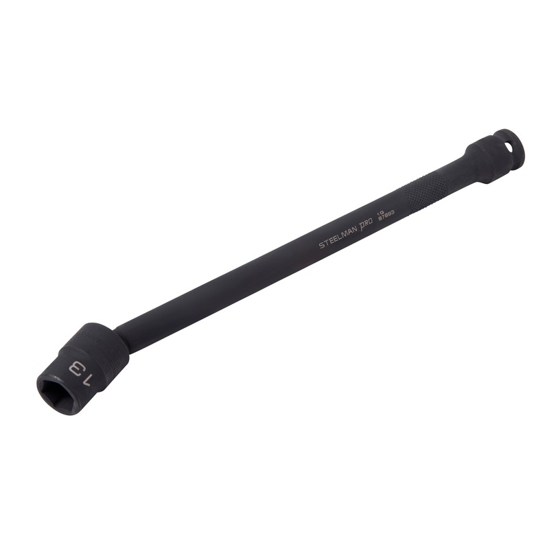 13mm Swivel Head 3/8-Inch Drive, 9-Inch Extension Impact Socket