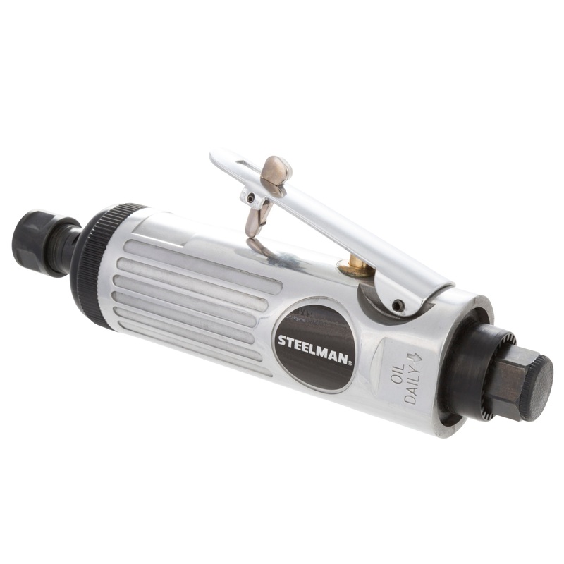 1/4-Inch Pneumatic Die Grinder with Rear Exhaust