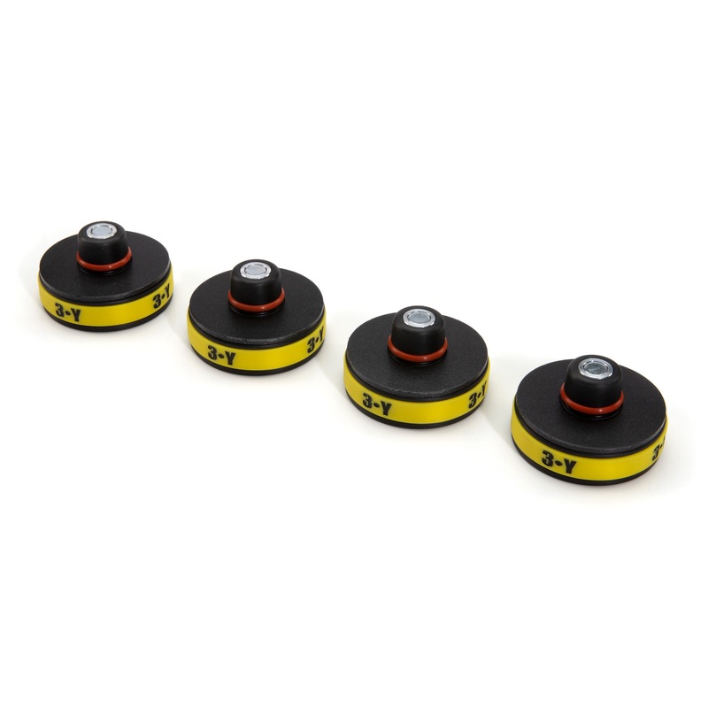 4-Piece Low Profile Magnetic Jack Pad Riser Tool Set for Tesla Model 3 and Model Y