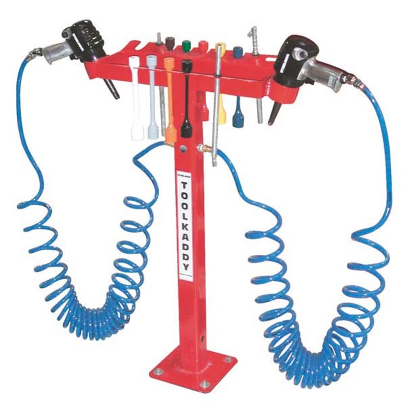 Tool Kaddy Tire Installation Center with Air Hoses