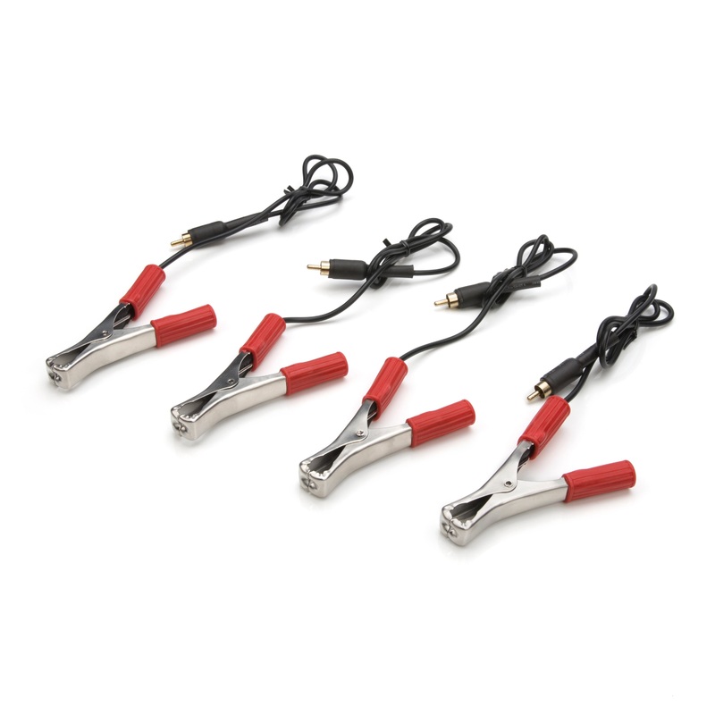 Wireless ChassisEAR Transmitter Lead/Clamp Replacement 4-Pack for 97202, 60635, and 61082