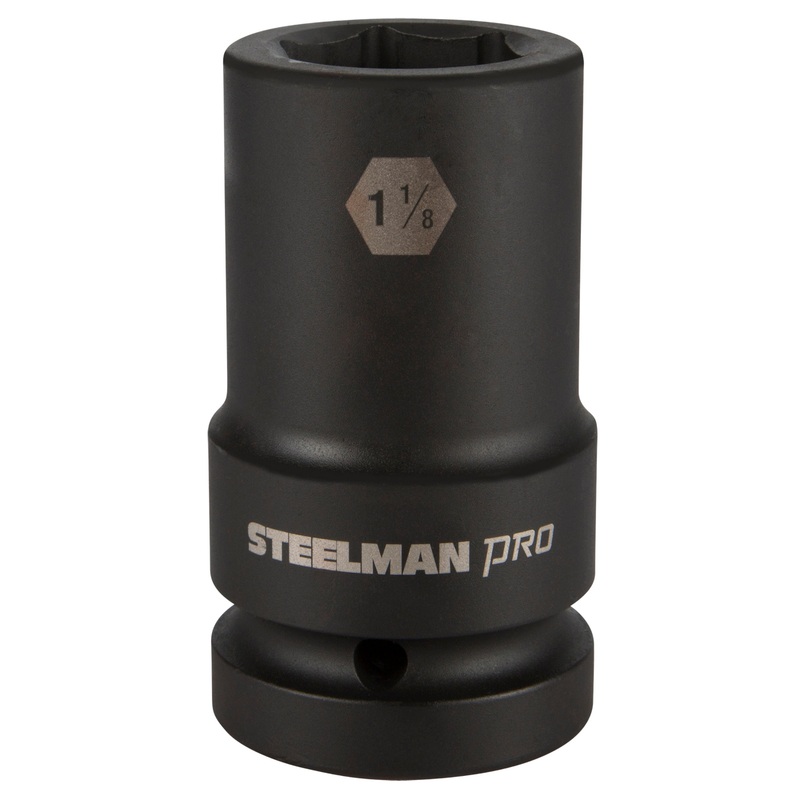 1-Inch Drive x 1-1/8-Inch 6-Point Thin Wall Deep Impact Socket