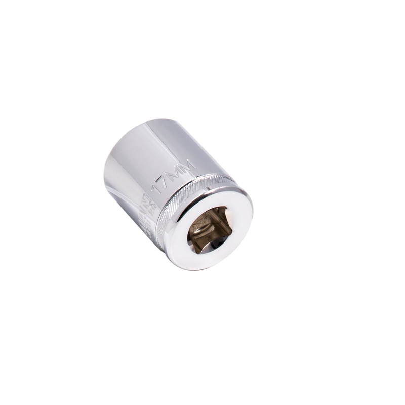 3/8-Inch Drive x 17mm 6-Point Single Metric Socket