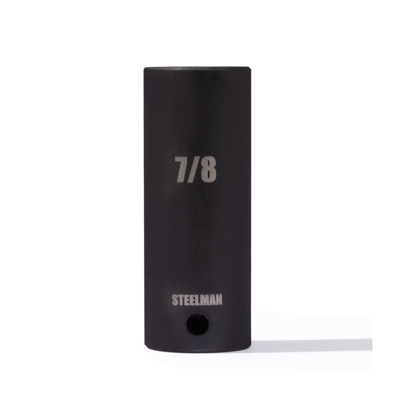 1/2-Inch Drive x 7/8-Inch Deep Well Thin Wall 6-Point Impact Socket