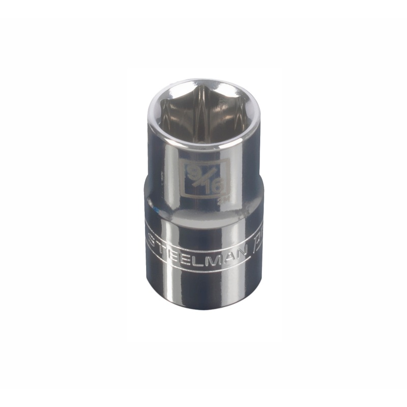 1/2-Inch Drive x 9/16-Inch 6-Point Socket