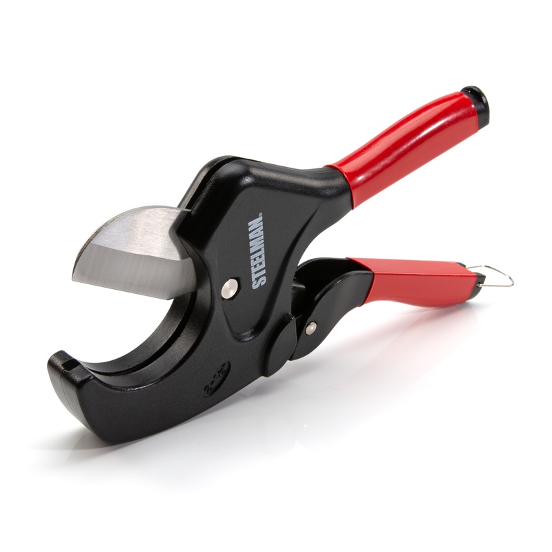 2-1/2-Inch Jaw Ratcheting PVC and Plastic Pipe Cutters
