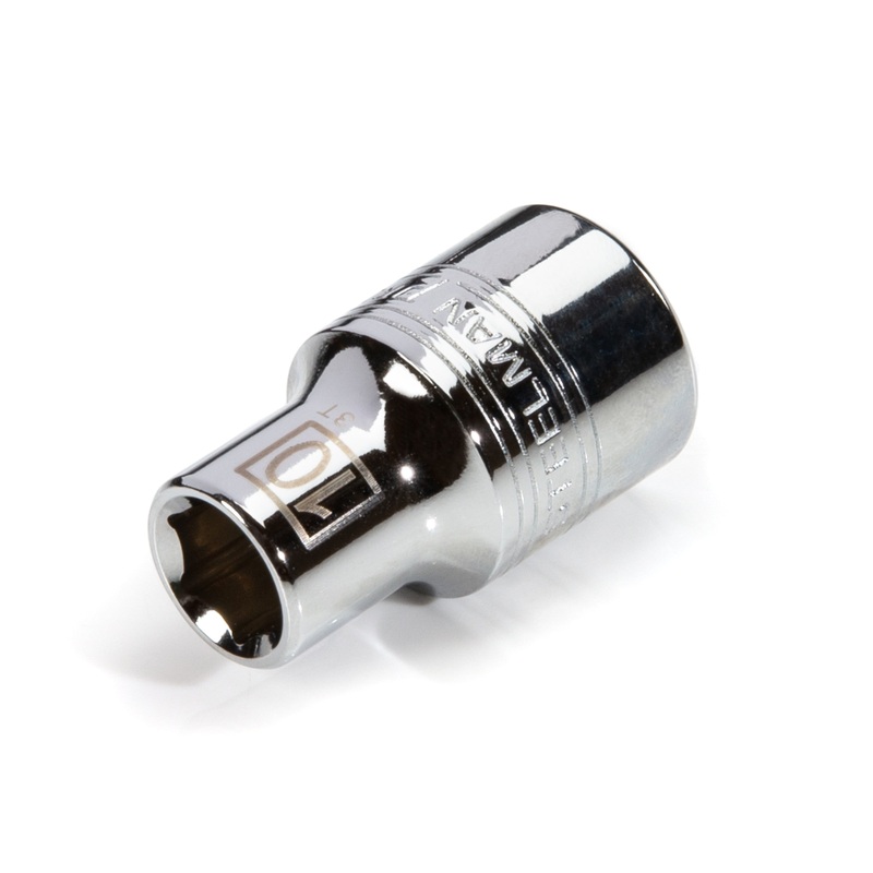 1/2-Inch Drive x 10mm 6-Point Metric Single Socket