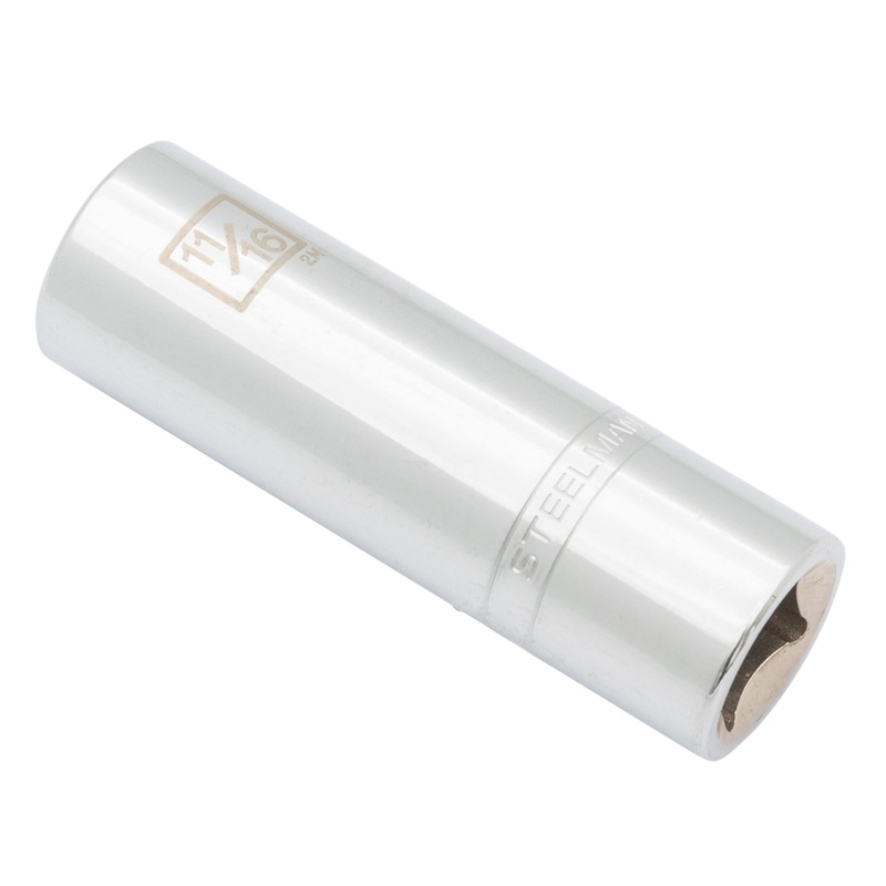 1/2-Inch Drive x 11/16-Inch Deep 6-Point Socket