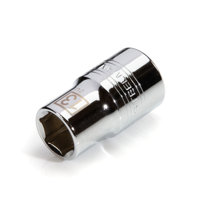 1/2-Inch Drive x 13m 6-Point Metric Single Socket