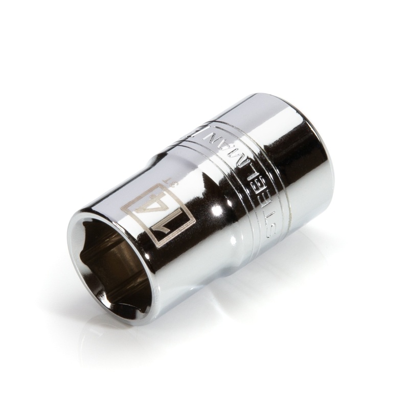 1/2-Inch Drive x 14mm 6-Point Metric Single Socket