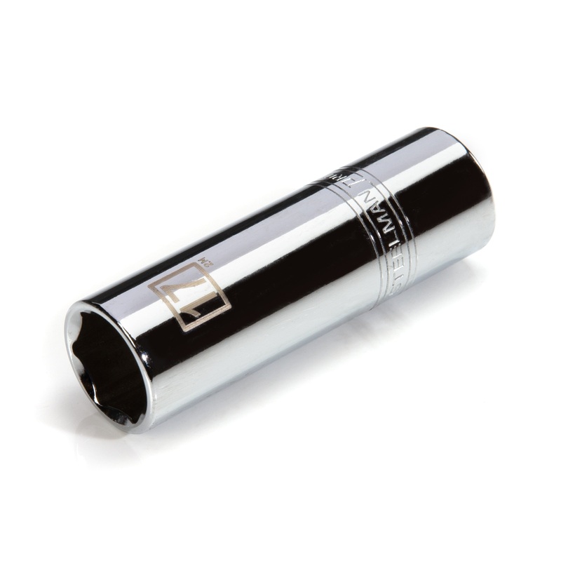 1/2-Inch Drive x 17mm Deep 6-Point Socket